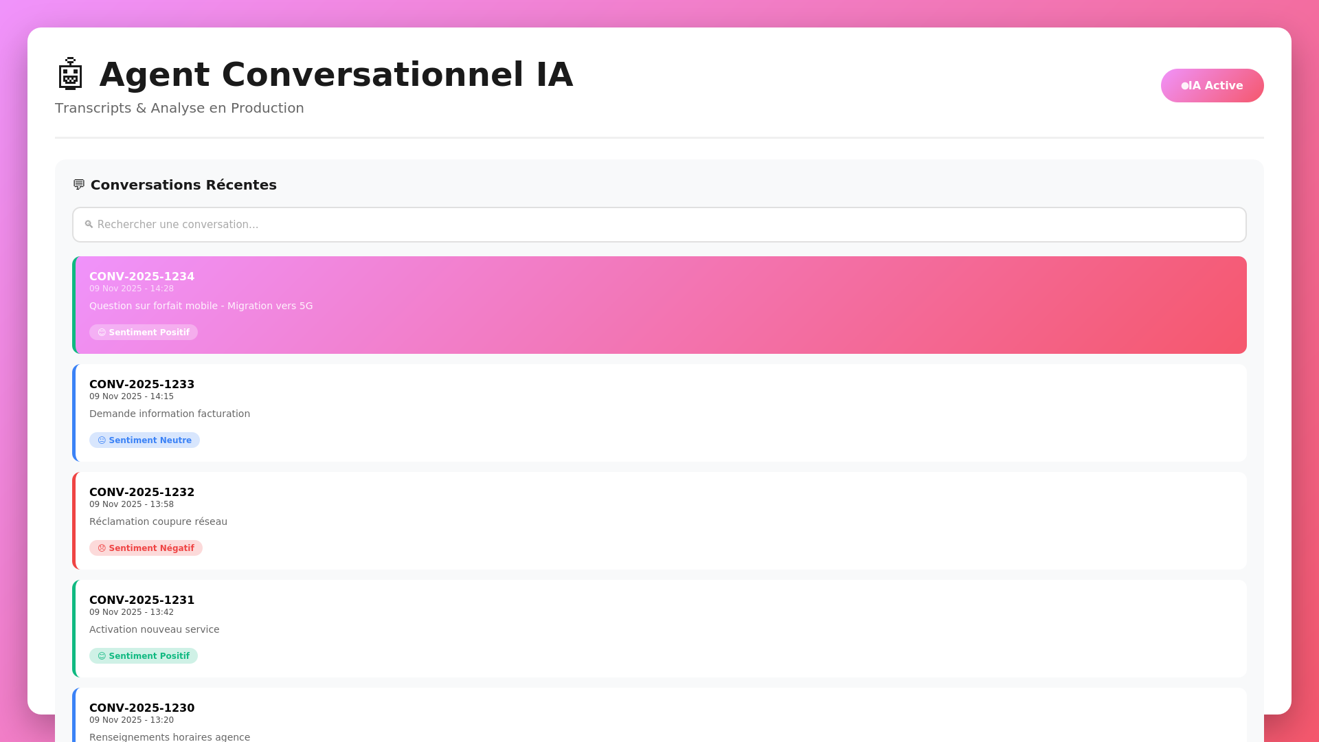 Capture anonymisée en production (données masquées)